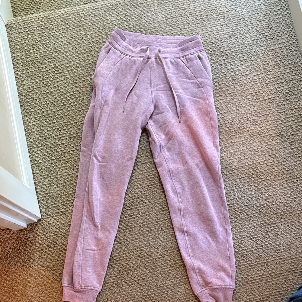 Lululemon Pink Jogger Pants